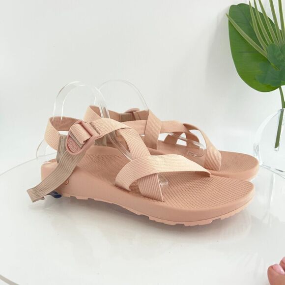 Chaco Men's Z1 Sandal Size 12 Classic Outdoor Shoe Blush Adjustable All Terrain - Picture 2 of 14